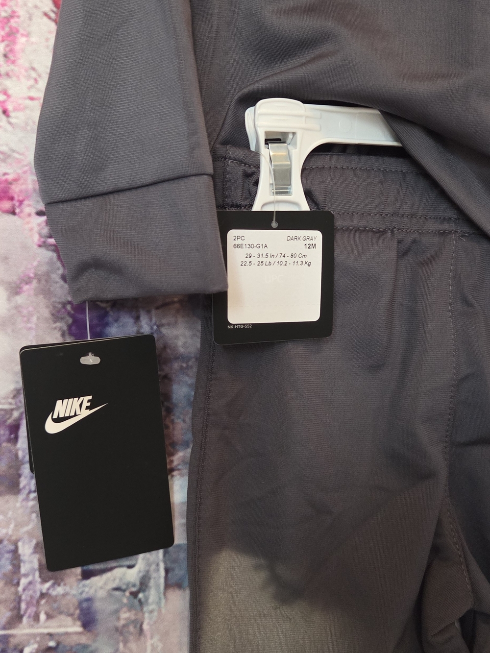 Nike 2Pc Tracksuit with Zip Up Jacket NWT - Picture 7 of 12
